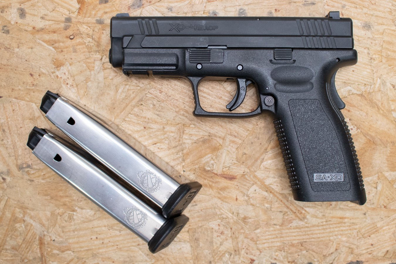SPRINGFIELD XD-45 Full Size 45ACP Police Trade-In Pistol w/Two Mags (Fair Condition)